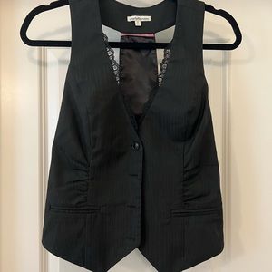 Charlotte Russe pinstriped vest